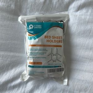 NWT Bed Sheet Holders